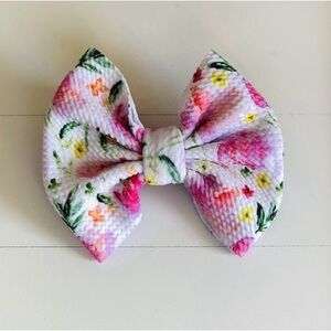 Floral Hair Bow